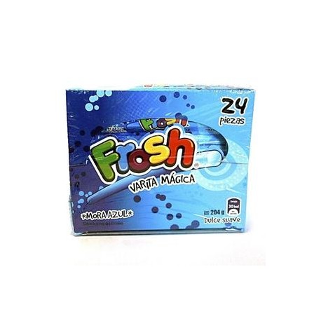 MayoreoTotal Caja de Dulce Frosh Mora Azul 24C/24P-DespensayMas-MayoreoTotal