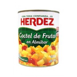 Herdez Media Caja Coctel de Frutas en Almí­bar 850G/6P-DespensayMas-Herdez