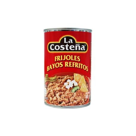 La Costeña Media Caja Frijol Bayo Refrito 440G/6P-DespensayMas-La Costeña