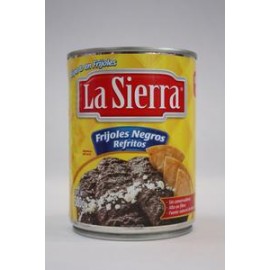 Sabormex Media Caja Frijol Negro Refrito La Sierra 580G/6P-DespensayMas-Sabormex