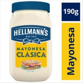 Unilever Media Caja Mayonesa Hellmans clasica 190G/12P-DespensayMas-Unilever