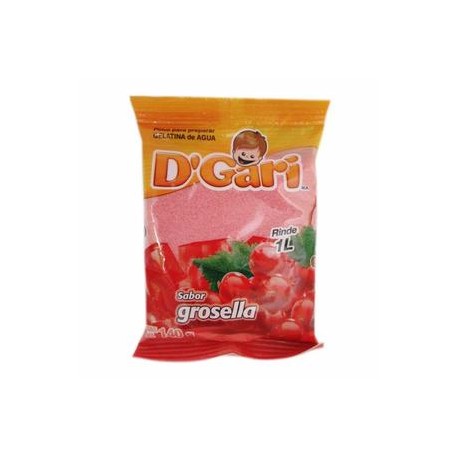 D´Gari Caja Gelatina Grosella 840G/10P-DespensayMas-D´Gari