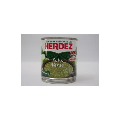 Herdez Media Caja Salsa Verde 210G/24P-DespensayMas-Herdez