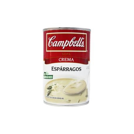 La Costeña Media Caja Sopa Cambells Crema Espárragos 420G/12P-DespensayMas-La Costeña