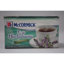 Herdez Media Caja Té de Hierbabuena Mccormick 25S/12P-DespensayMas-Herdez