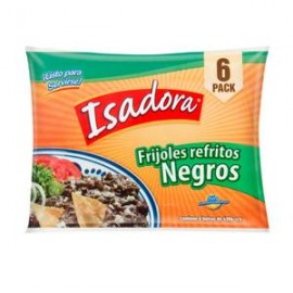 Verde Valle Frijoles Isadora Negros Refritos 6P/430G - ZK-DespensayMas-Verde Valle