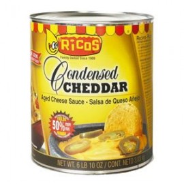 Ricos Salsa de Queso Cheddar Ricos para Nachos 3K- ZK-DespensayMas-Ricos