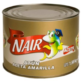 Herdez Lata atún en aceite Nair de 1.88K-DespensayMas-Herdez