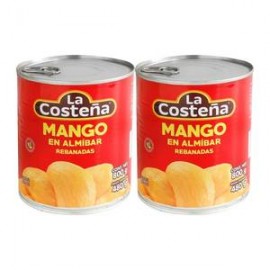 La Costeña Mango en Almíbar La Costeña en Rebanadas 2P/800G - ZK-DespensayMas-La Costeña