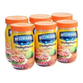 Unilever Mayonesa Hellmann's Clásica 6P/190G  - ZK-DespensayMas-Unilever