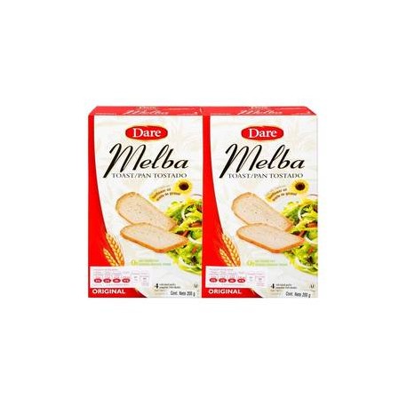 Dare Pan Tostado Dare Melba 2P/200G - ZK-DespensayMas-Dare