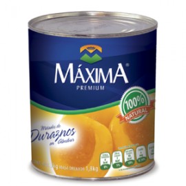 Maxima Media Caja Duraznos en Mitades Máxima 3K/3P-DespensayMas-Maxima