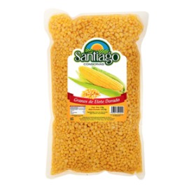 MayoreoTotal Media Caja Grano de Elote Santiago 3K/2P-DespensayMas-MayoreoTotal