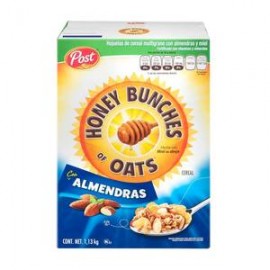 Post Cereal Honey Bunches con Almendras 1.13K - ZK-DespensayMas-Post