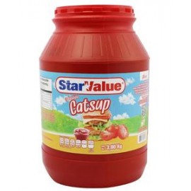 MayoreoTotal Media Caja Salsa Catsup Star Value 3.8L/3P-DespensayMas-MayoreoTotal