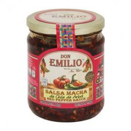 Don Emilio Salsa Macha Don Emilio Chile de Árbol 440G - ZK-DespensayMas-Don Emilio