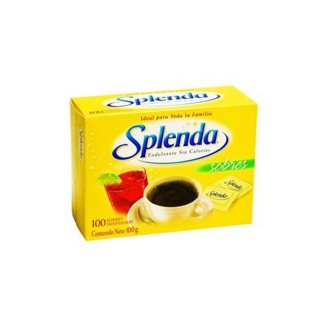 Splenda Media Caja Endulzante Splenda 100S/6P-DespensayMas-Splenda