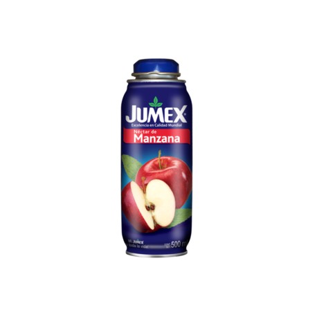 Jumex Caja Jugo Jumex Manzana Lata Botella 500M/12P-DespensayMas-Jumex