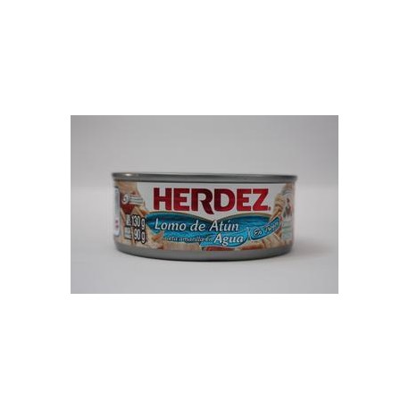 Herdez Caja atún en agua Lomo 130G/48P-DespensayMas-Herdez