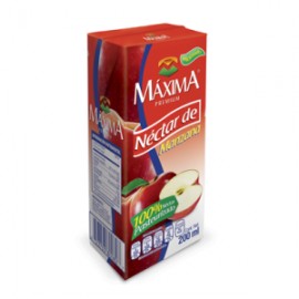 Maxima Caja Nectar de Manzana Maxima 200M/40P-DespensayMas-Maxima