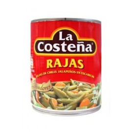 La Costeña Caja Chile Rajas La Costeña 800G/12P-DespensayMas-La Costeña