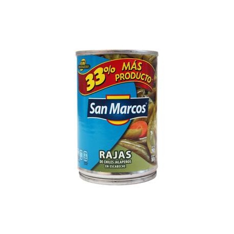 San Marcos Caja Chiles Rajas 215G/24P-DespensayMas-San Marcos