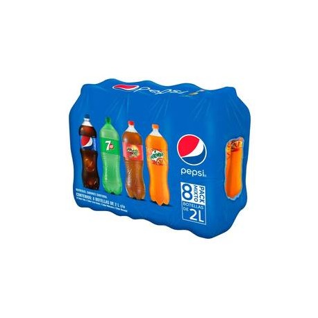 Pepsi Refresco Pepsi Mix 8P/2L - ZK-DespensayMas-Pepsi