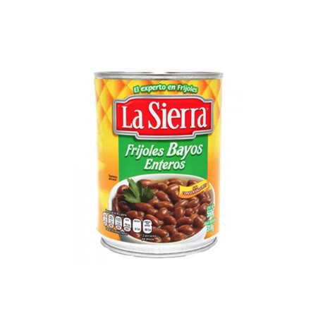 Sabormex Media Caja Frijol Bayo Entero La Sierra 560G/6P-DespensayMas-Sabormex