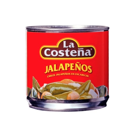 La Costeña Media Caja Chiles Jalapeños 380G/12P-DespensayMas-La Costeña