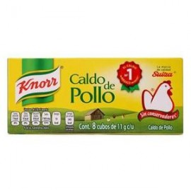 Unilever Caja caldo de pollo Knorr Suiza 8EX/105P-DespensayMas-Unilever