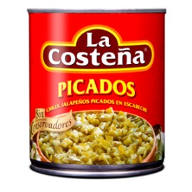 La Costeña Media Caja Chiles Picados 2.8K/3P-DespensayMas-La Costeña