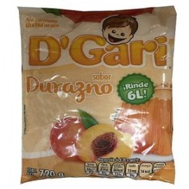 DÂ´Gari Media Caja Gelatina Durazno 720G/5P-DespensayMas-DÂ´Gari