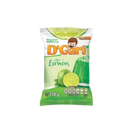 DÂ´Gari Caja Gelatina de Limon D´Gari 120G/50B-DespensayMas-DÂ´Gari