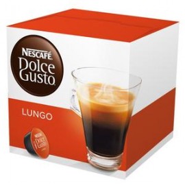 Nestlé Caja café Dolce Gusto cápsula Lungo 16C/112G/3P-DespensayMas-Nestlé