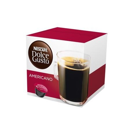 Nestlé Caja de Cafe en capsulas Dolce Gusto sabor americano 160G/3P-DespensayMas-Nestlé