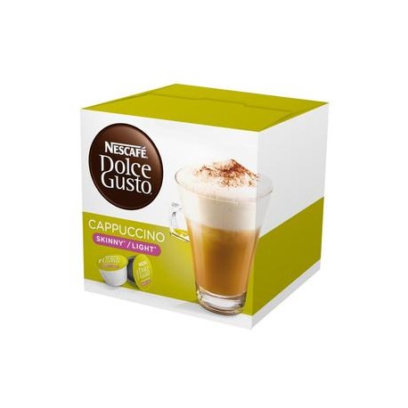 Nestlé Caja café Dolce Gusto Capuccino Light 161.6G/16C/3P-DespensayMas-Nestlé