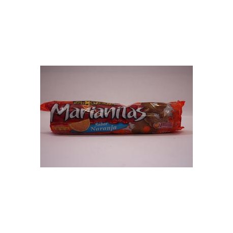 La Moderna Caja Galletas Marianitas Naranja 185G/20P-DespensayMas-La Moderna