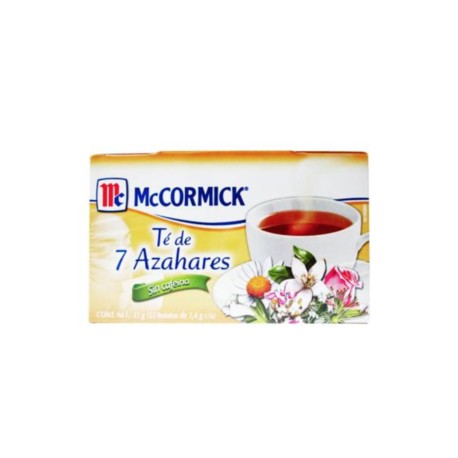 Herdez Caja Té 7 Azahares Mccormick 25S/24P-DespensayMas-Herdez