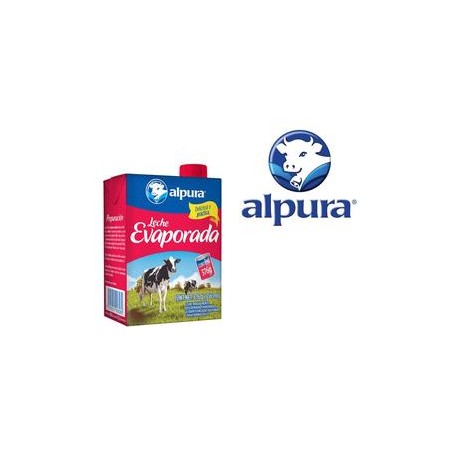 Alpura Caja Leche Evaporada Alpura 356/24P-DespensayMas-Alpura