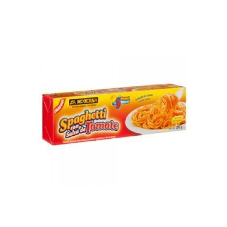 La Moderna Caja Sopa Spaguetti con salsa de tomate 200G/20P-DespensayMas-La Moderna