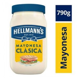 Unilever Caja Mayonesa Hellmans clasica 790M/12P-DespensayMas-Unilever