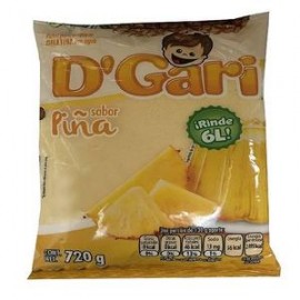 D´Gari Caja Gelatina Piña 720G/10P-DespensayMas-D´Gari