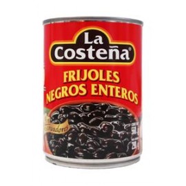 La Costeña Media Caja Frijoles enteros negros 560G/6P-DespensayMas-La Costeña