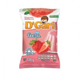 D´Gari Caja Gelatina Fresa de Leche D´Gari 120G/50P-DespensayMas-D´Gari