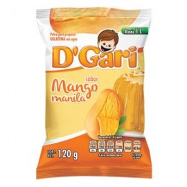 D´Gari Caja Gelatina Mango D´Gari 120G/50P-DespensayMas-D´Gari