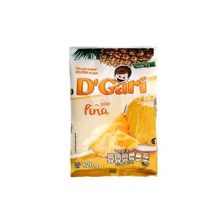 D´Gari Caja Gelatina Piña D´Gari 120G/50P-DespensayMas-D´Gari