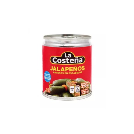 La Costeña Caja Chiles Jalapeños 220G/48P-DespensayMas-La Costeña