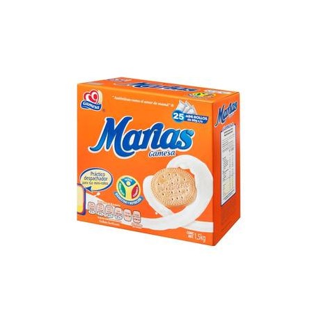 Pepsico Galletas Marías Gamesa 25P/60G - ZK-DespensayMas-Pepsico