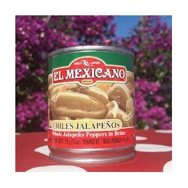 El Mexicano Caja Chiles Jalapeños 2.8K/6P-DespensayMas-El Mexicano