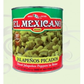 El Mexicano Media Caja Chiles Jalapeños 2.8K/3P-DespensayMas-El Mexicano